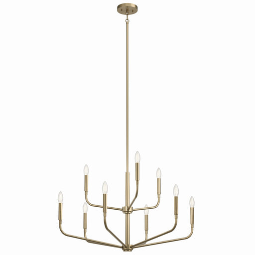 Madden 9-Light Chandelier in Champagne Bronze