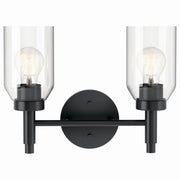 Madden 2-Light Bath Vanity Light in Black