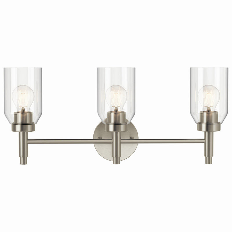 Madden 3-Light Bath Vanity Light in Brushed Nickel
