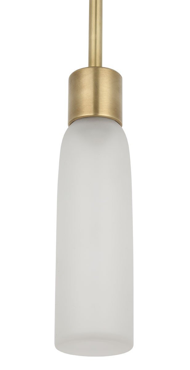 Volver LED Pendant in Hand Rubbed Antique Brass