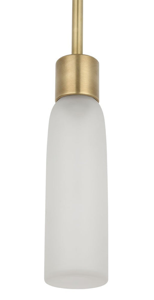 Volver LED Pendant in Hand Rubbed Antique Brass