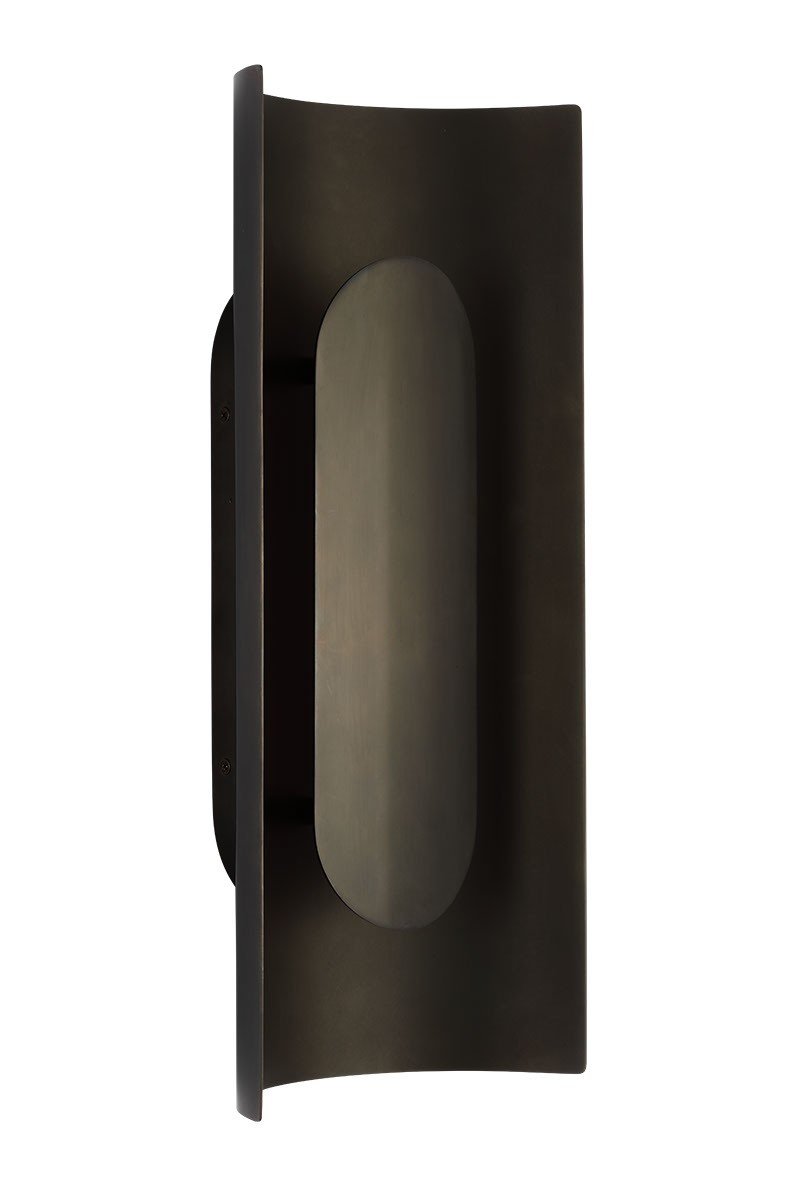 Shielded Medium Wall Sconce in Bronze