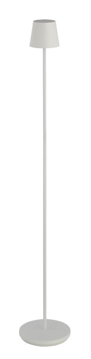 Nevis Medium Rechargeable Floor Lamp in Matte White