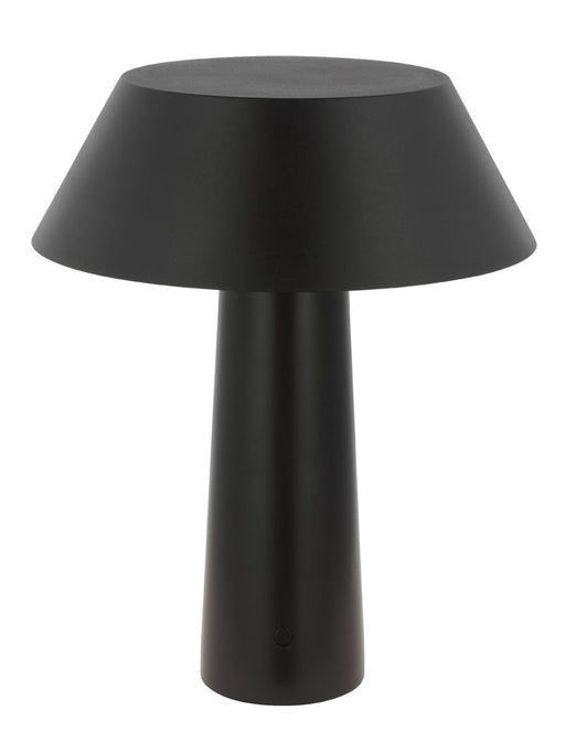 Sesa Accent Rechargeable Table Lamp in Black
