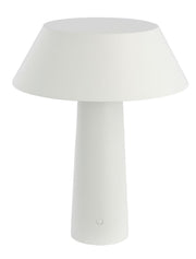 Sesa Accent Rechargeable Table Lamp in Matte White