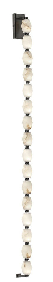 Collier Alabaster 53 Wall Sconce in Bronze