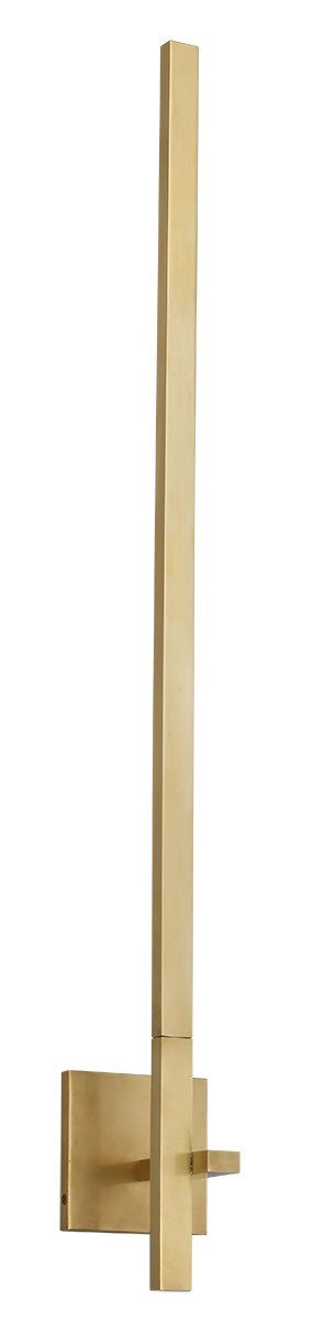 Cityscape Left X-Large Wall Sconce in Hand Rubbed Antique Brass