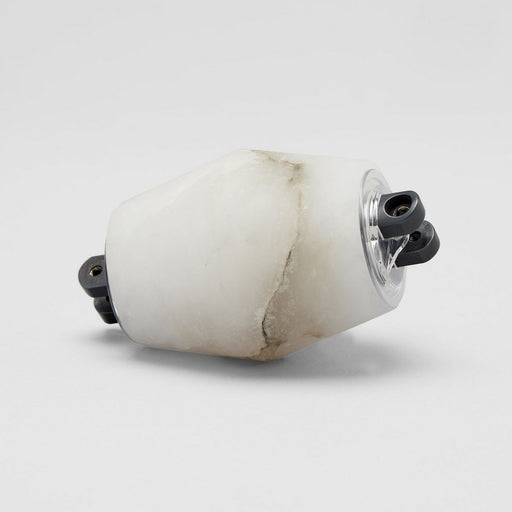 Collier Alabaster 132 Pendant in Bronze with Alabaster Glass