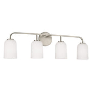 Lawson 4-Light Bath Vanity Light in Brushed Nickel