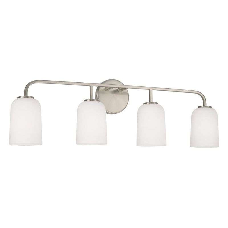 Lawson 4-Light Bath Vanity Light in Brushed Nickel
