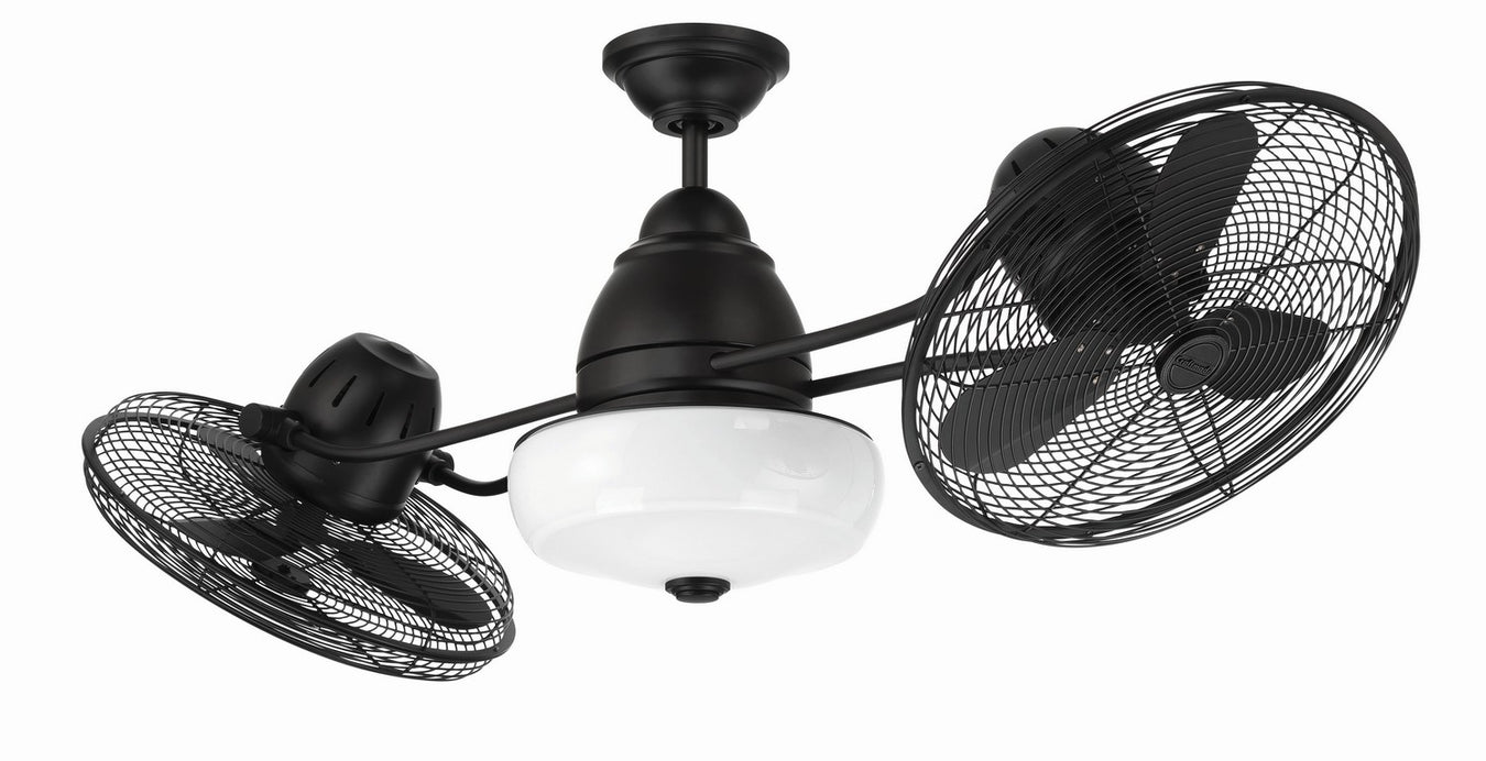 BW248FB6- Bellows II Indoor/Outdoor 48" Ceiling Fan in Flat Black by Craftmade