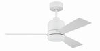 McCoy 3 Blade 42" Ceiling Fan in White - Lamps Expo