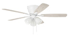Wheeler 52 3-Light 52" Ceiling Fan in White