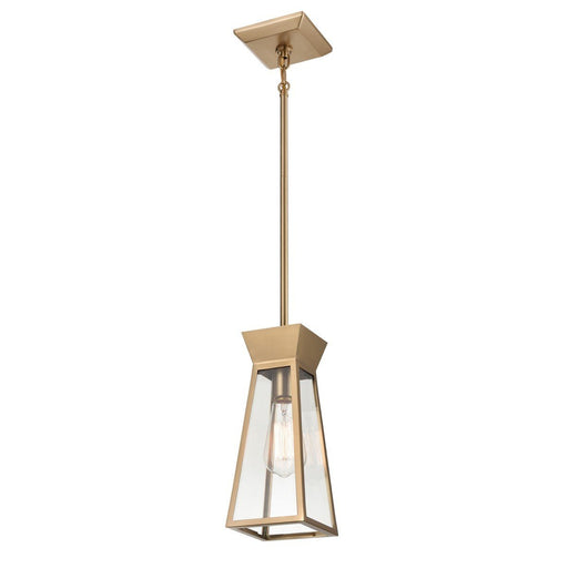 Lucian Mini Pendant in Brushed Brass