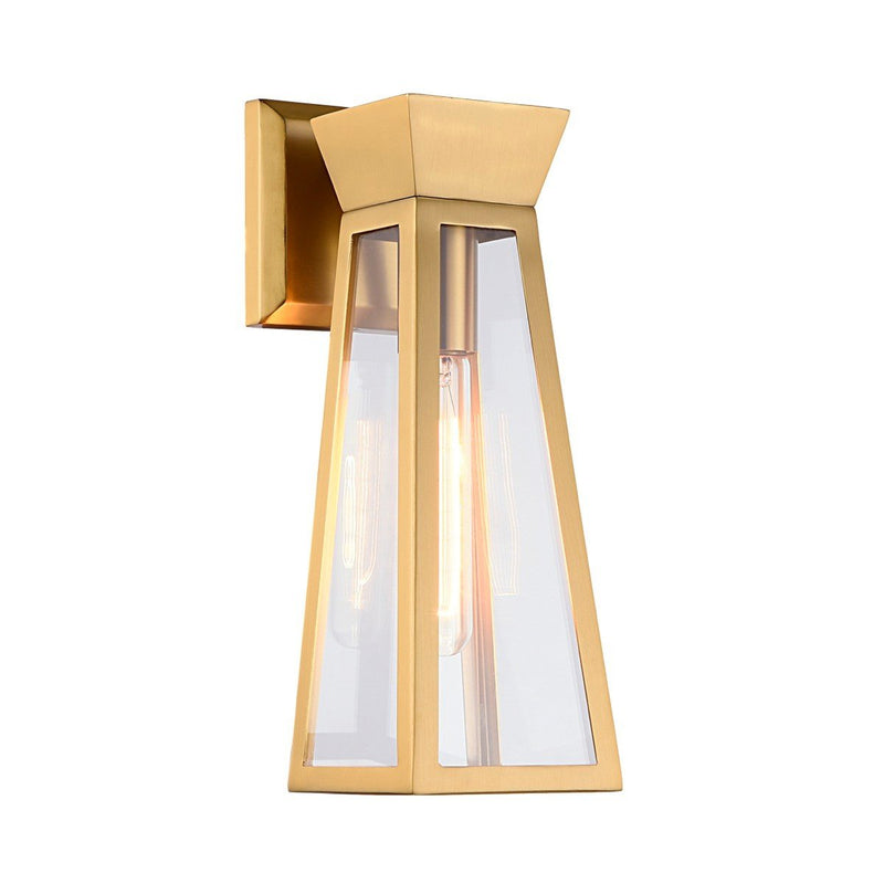 Lucian Wall Sconce in Brushed Brass