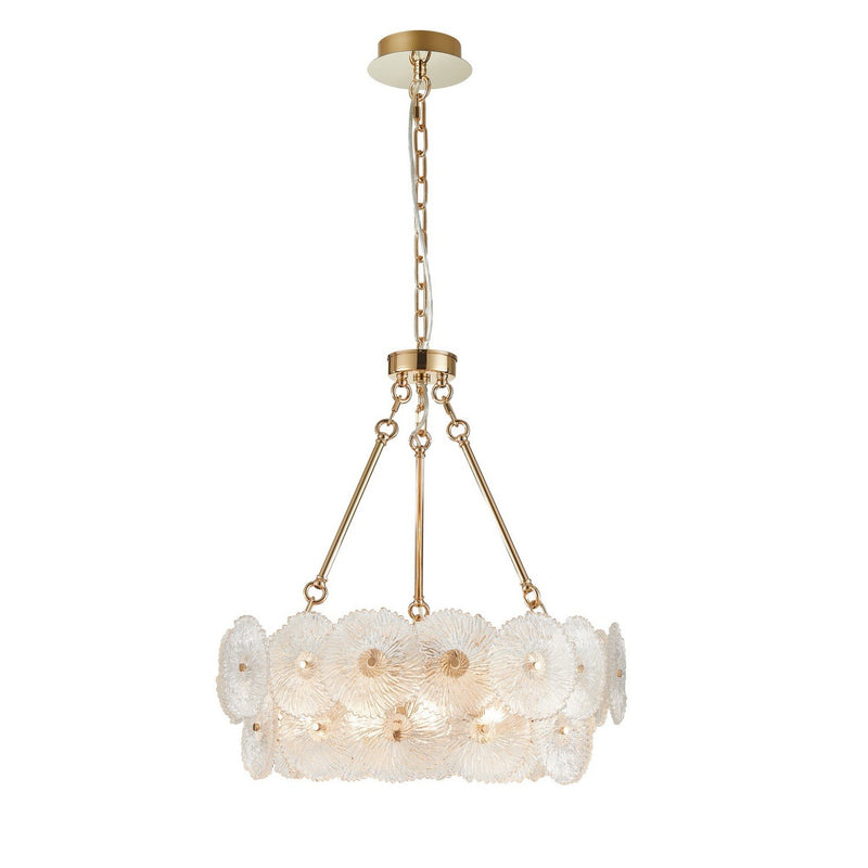 Bloom 15-Light Chandelier in Brass