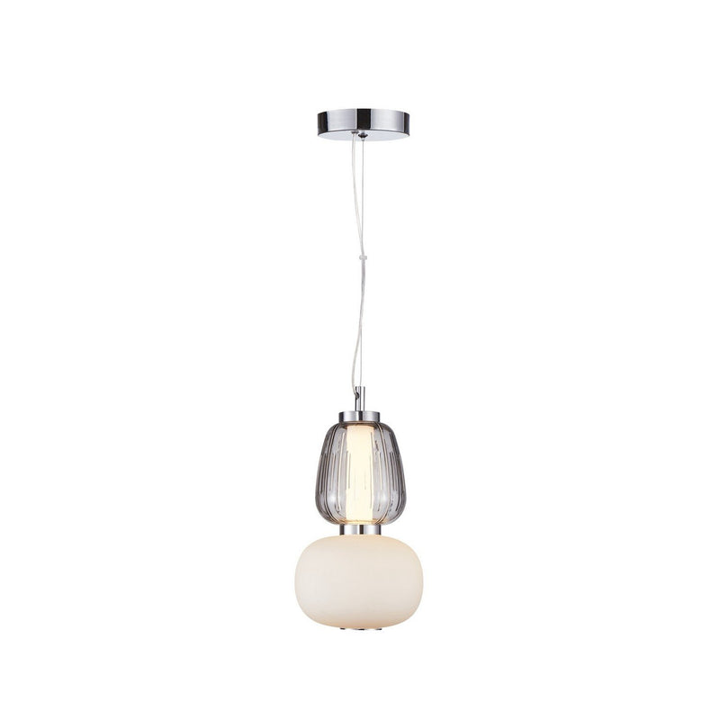 Cyra LED Mini Pendant in Chrome