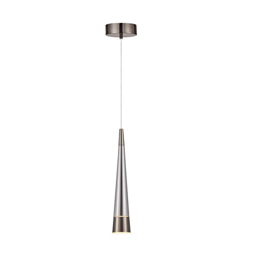 Sunnyvale LED Mini Pendant in Pearl Black and Smoke