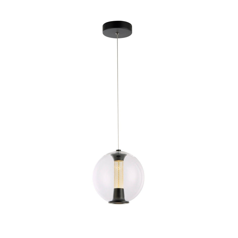 Arlo LED Mini Pendant in Black