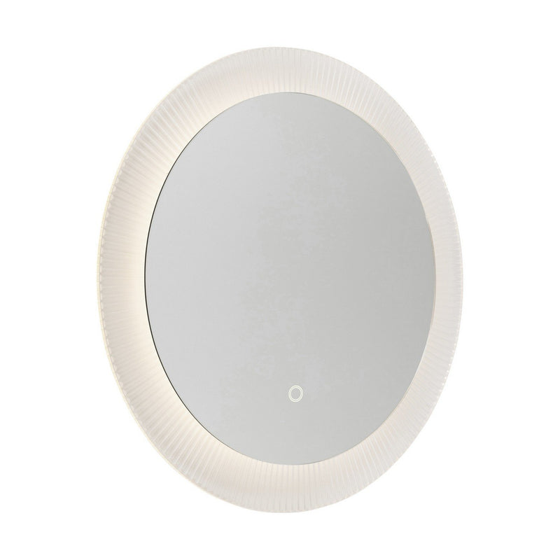Reflections 23.6" Round LED Lighted Mirror AM361 in Clear