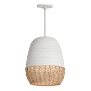 Tamba 16" Pendant in Ivory
