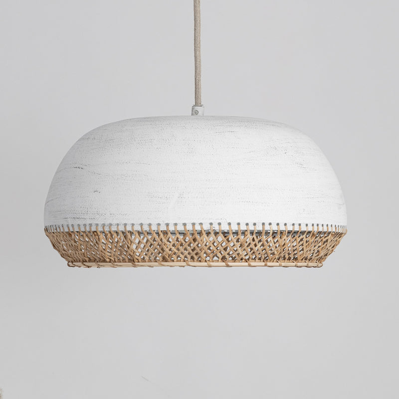 Tamba Large Pendant in Ivory