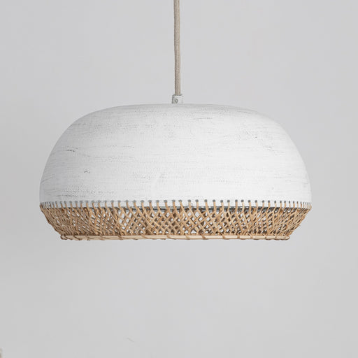 Tamba Large Pendant in Ivory