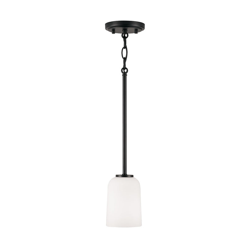 Lawson 1-Light Pendant in Matte Black - Lamps Expo