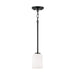 Lawson 1-Light Pendant in Matte Black - Lamps Expo