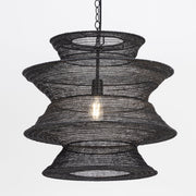 Krabi Large Pendant in Black