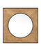 1000-0147 - Kallista Mirror in Taupe & Black by Currey and Company