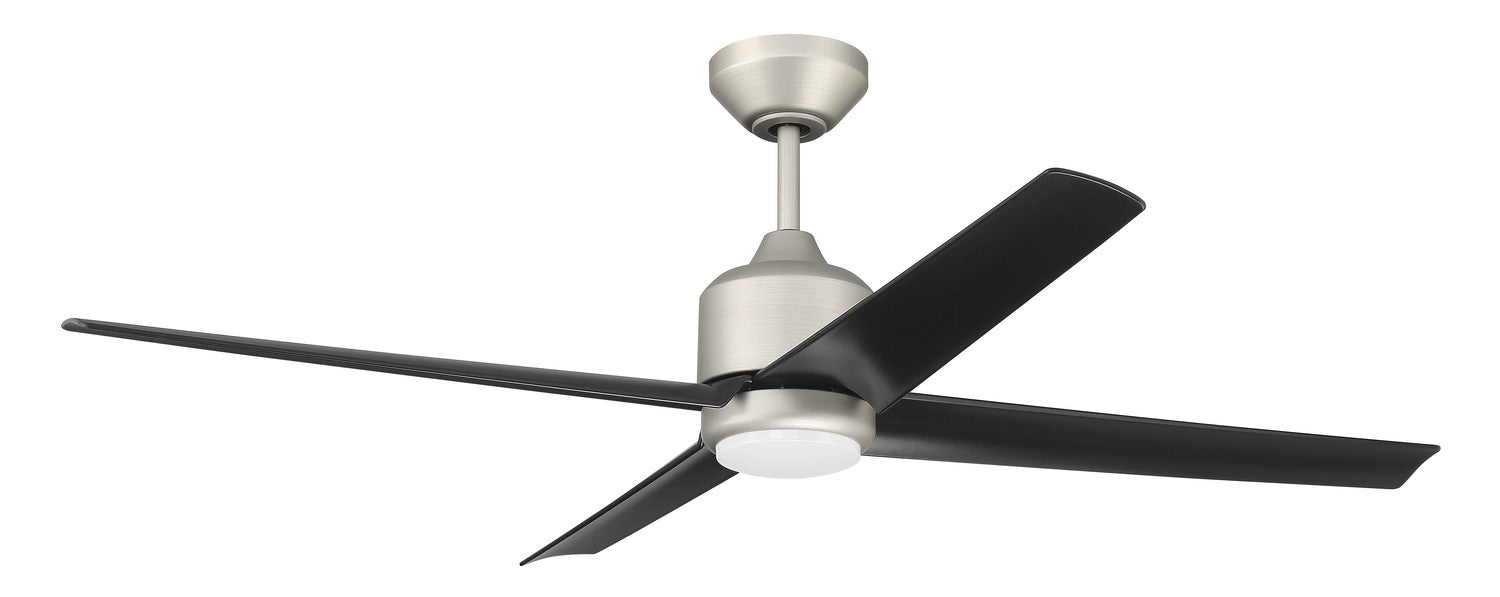 Quell 52" Ceiling Fan in Painted Nickel