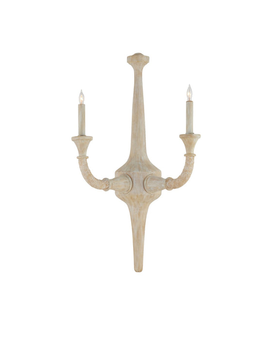 Aleister 2-Light Wall Sconce in Sandstone - Lamps Expo