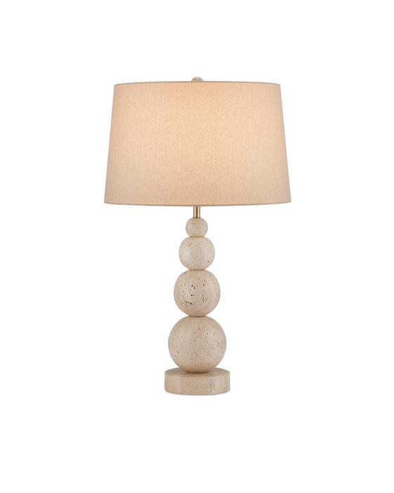 6000-0915 - Niobe 1-Light Table Lamp in Natural by Currey and Company
