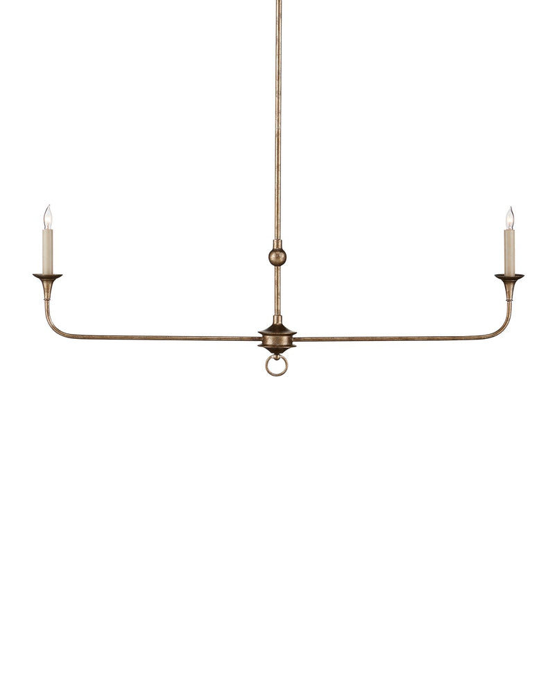 Nottaway Two Light Chandelier in Pyrite Bronze