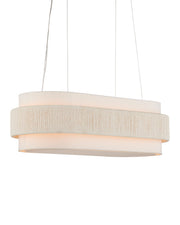 Monreale 5-Light Chandelier in White & Sugar White - Lamps Expo