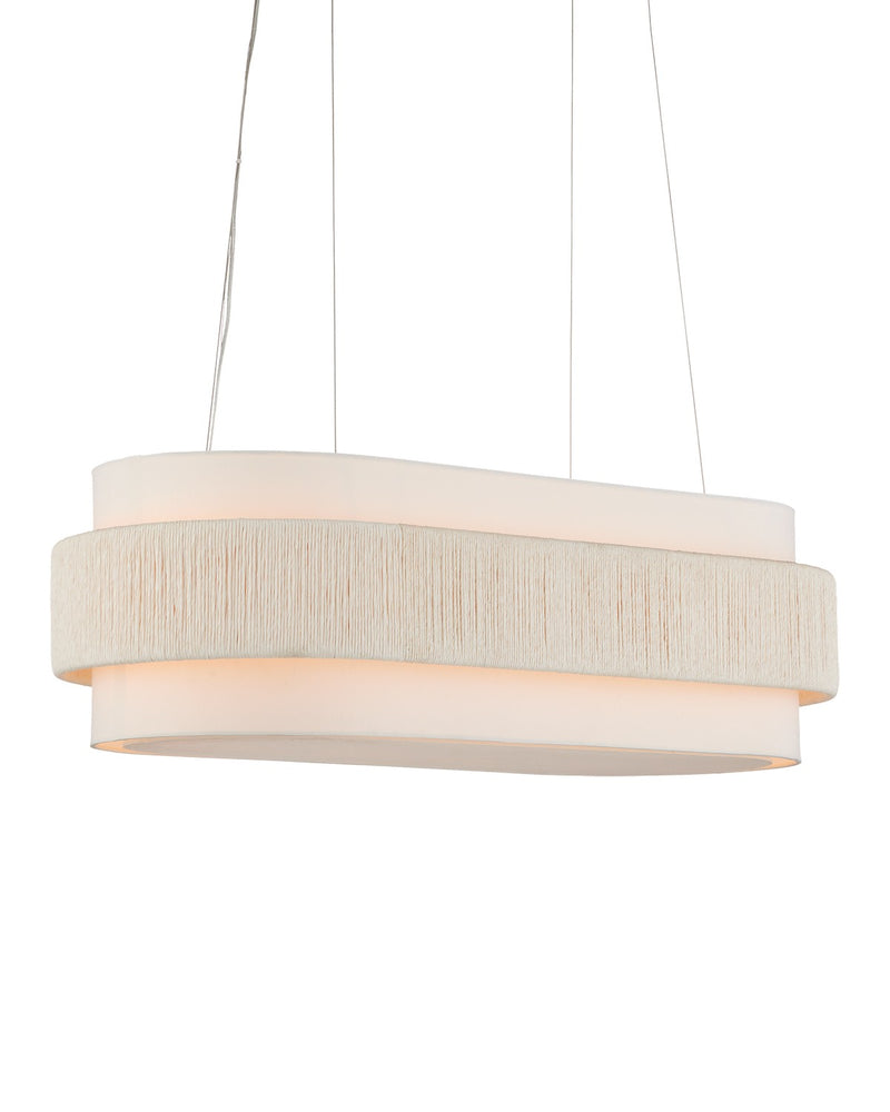 Monreale 5-Light Chandelier in White & Sugar White - Lamps Expo