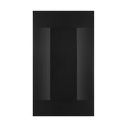 Aspen 8 Outdoor Wall Sconce in Black