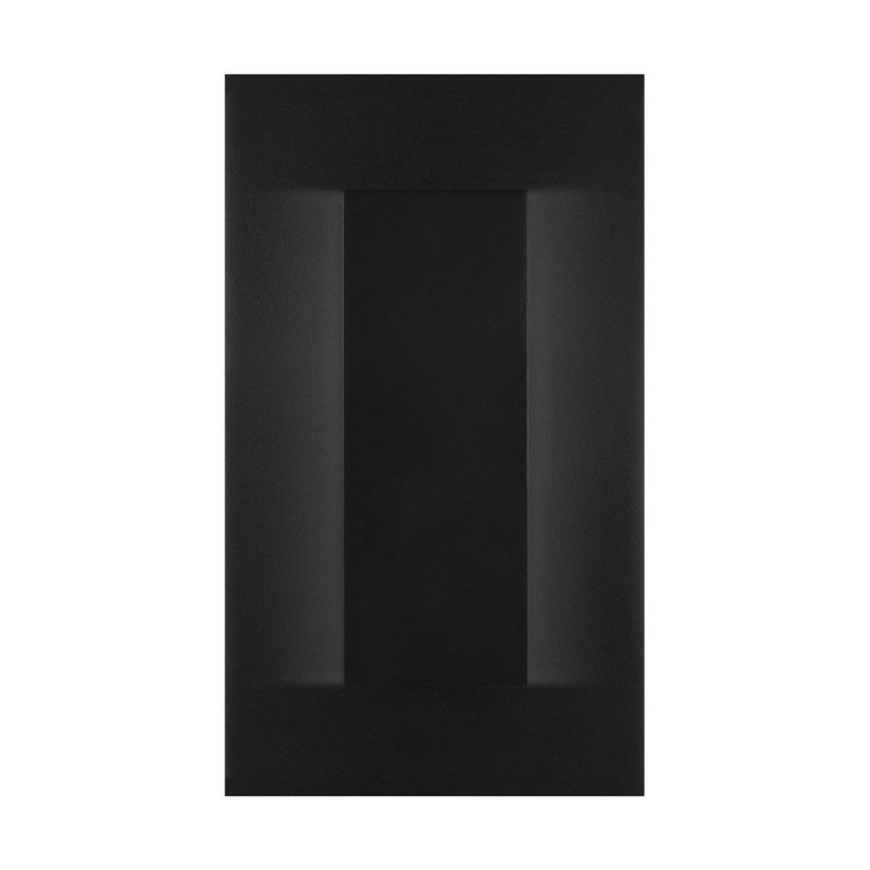 Aspen 8 Outdoor Wall Sconce in Black