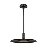 Saucer 18-Inch Pendant in Dark Bronze