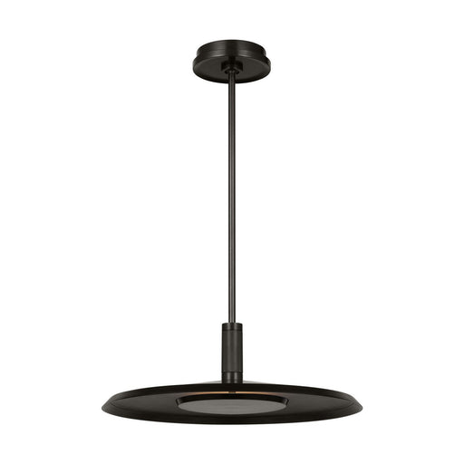 Saucer 18-Inch Pendant in Dark Bronze