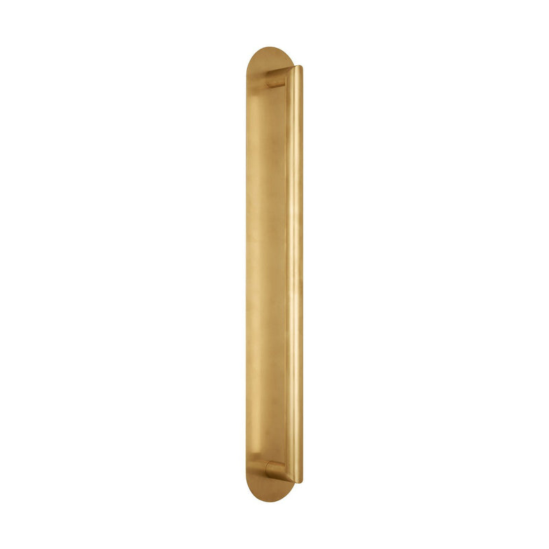 Fielle Large Wall Sconce in Natural Brass