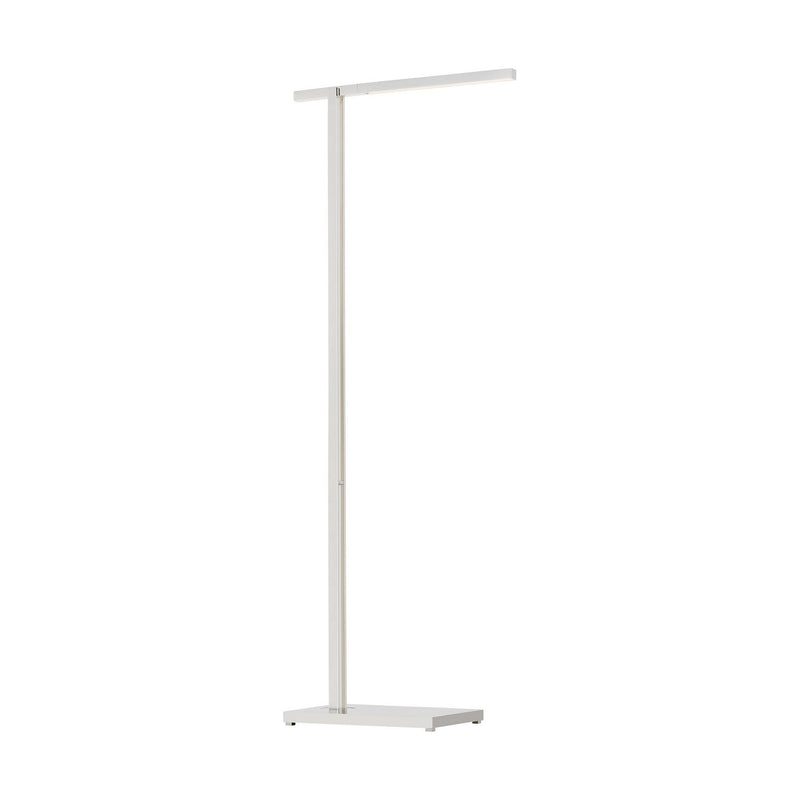 Stagger LED Floor Lamp in Polished Nickel