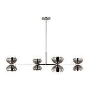 Shanti X-Large 4-Light Chandelier in Polished Nickel