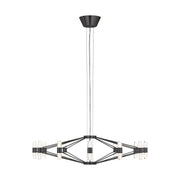Lassell Large 24-Light Chandelier in Dark Bronze