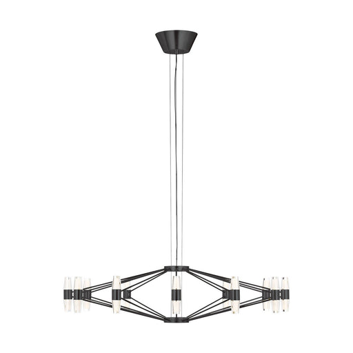 Lassell Large 24-Light Chandelier in Dark Bronze