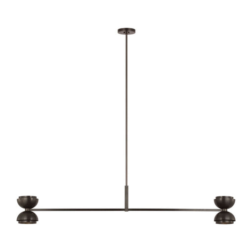 Shanti X-Large 2-Light Linear Pendant in Dark Bronze