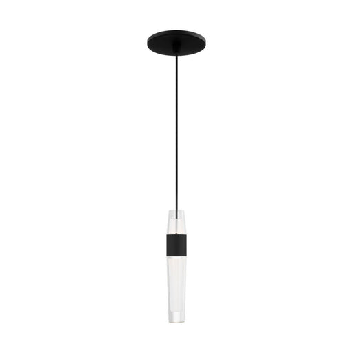 Lassell Pendant in Nightshade Black
