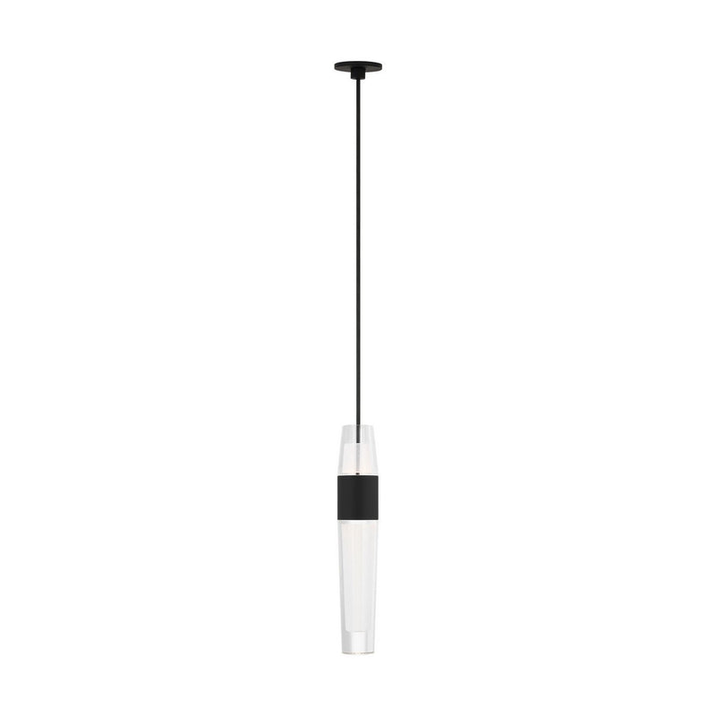 Lassell Port Alone Pendant in Nightshade Black
