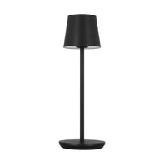 Nevis Accent Rechargeable Table Lamp in Black